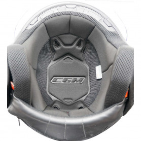Casque jet CGM 109A Globo Mono noire mat | MotoGM