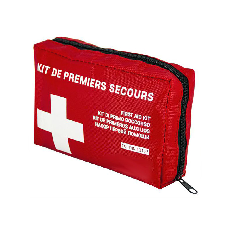 KIT PRONTO SOCCORSO MOTO SCOOTER NORMA EUROPEA DIN 13167 KIT PRONTO SOCCORSO MOTO SCOOTER NORMA EUROPEA DIN 13167