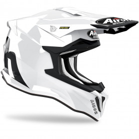 Casco Airoh STRYCKER COLOR blanco brillante