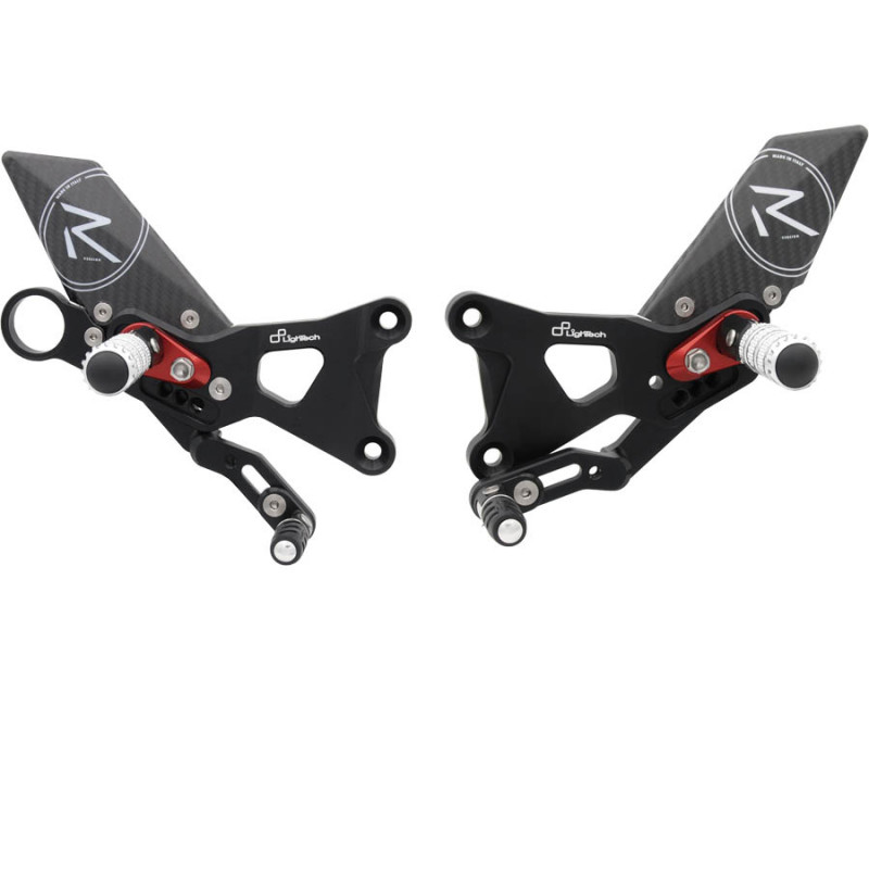 Fußrasten verstellbar Lightech R Version BMW HP4/S1000RR 09-14, S1000R 14-16 Fußrasten verstellbar Lightech R Version BMW HP4/S1000RR 09-14, S1000R 14-16