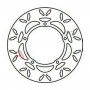 Grimeca brake front rotor DS298 for Yamaha XMAX 250 05-16, Majesty 400 03-13