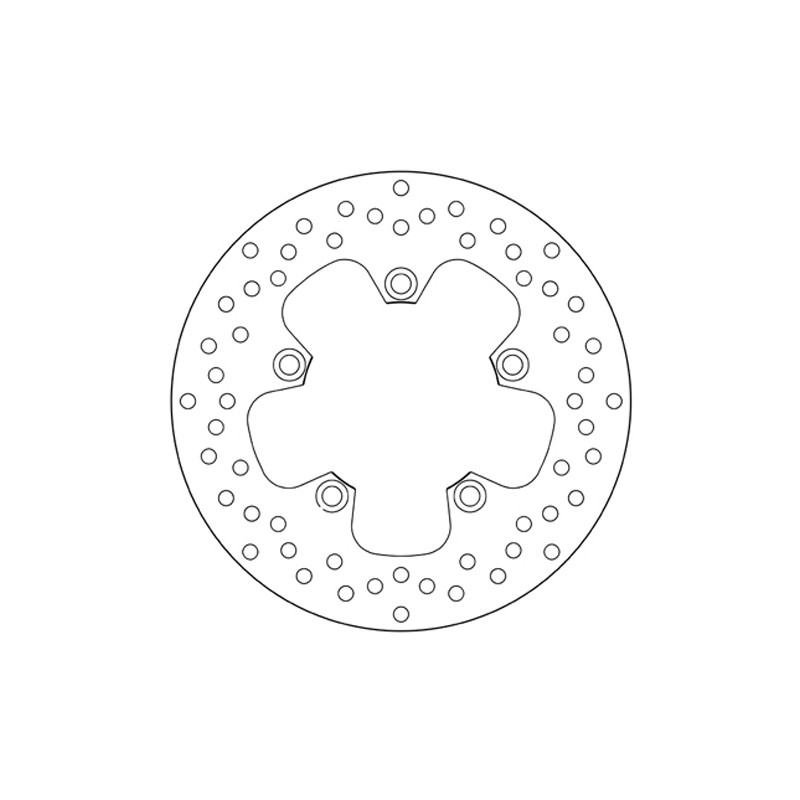 Disco de freno trasero Brembo Oro Yamaha FZ1 08-15, FZ6 04-09,MT-03 06-14 245X105 mm Disco de freno trasero Brembo Oro Yamaha FZ1 08-15, FZ6 04-09,MT-03 06-14 245X105 mm