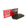 chaîne de transmission moto RK 428SB 140 maillots a clip enduro 50-125