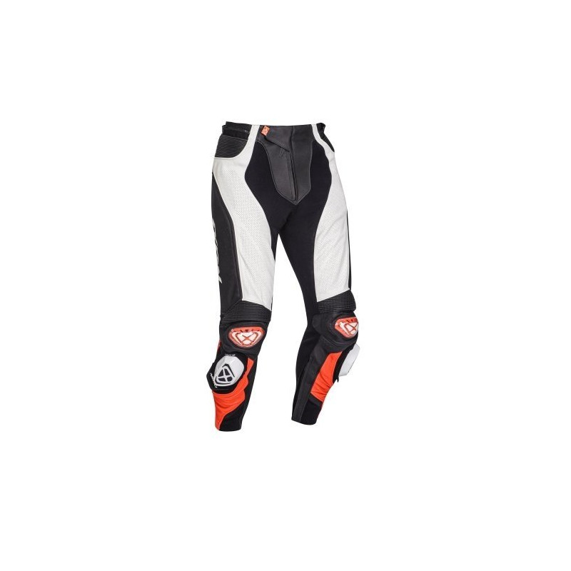 IXON VENDETTA PT EVO leather pant black red IXON VENDETTA PT EVO leather pant black red