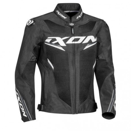Jacke Ixon Draco schwarz weiß | MotoGM