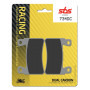 SBS Brake pads Dual Carbon 734DC Honda CB1100 14-16, CBR600F-FS 99-06, CBR600RR 03-04, CBR900RR 98-01, VRT SP1/SP2