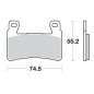 Bremsbeläge SBS Dual Carbon 734DC Honda CB1100 14-16, CBR600F-FS 99-06, CBR600RR 03-04, CBR900RR 98-01, VRT SP1/SP2 Bremsbeläge SBS Dual Carbon 734DC Honda CB1100 14-16, CBR600F-FS 99-06, CBR600RR 03-04, CBR900RR 98-01, VRT SP1/SP2