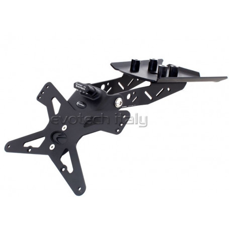 support de plaque Evotech pour KTM Duke 125-390 2017-2021