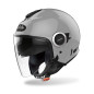 Casco jet AIROH HELIOS COLOR gris brillante Casco jet AIROH HELIOS COLOR gris brillante