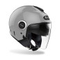 Casco jet AIROH HELIOS COLOR gris brillante Casco jet AIROH HELIOS COLOR gris brillante