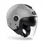 Casco jet AIROH HELIOS COLOR grigio lucido