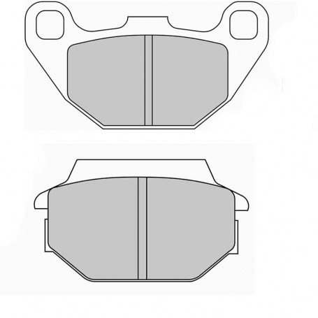 Ferodo FDB2096EF brake pad Kymco People, Agility, Super 8, SYM HD, joyride