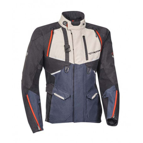 Jacke adventure IXON EDDAS turismo blau | MotoGM