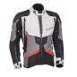 Chaqueta adventure IXON RAGNAR turismo negro gris rojo