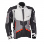 Veste touring IXON RAGNAR adventure noir gris rouge