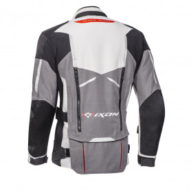 IXON RAGNAR touring jacket adventure black gray red