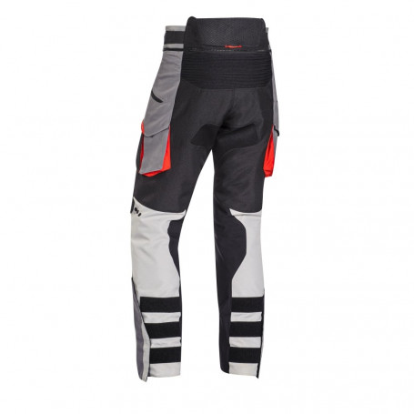 Adventure trousers IXON RAGNAR PT touring noir gray red