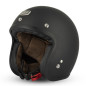 Casco jet custom cafè racer Gasoline S250 negro opaco Casco jet custom cafè racer Gasoline S250 negro opaco