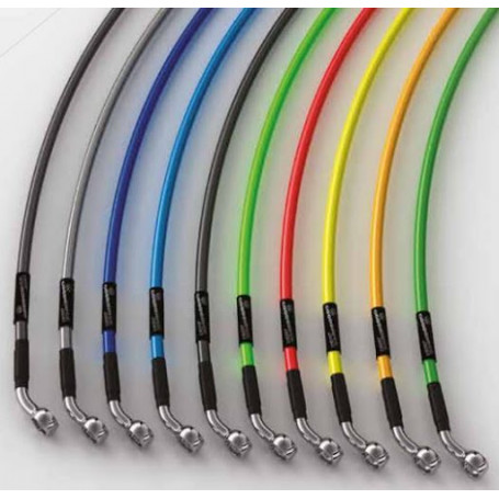 Brake Hose Kit Fast by Ferracci by Goodridge Steel/Steel pour Honda CBR 900 RR 92-99