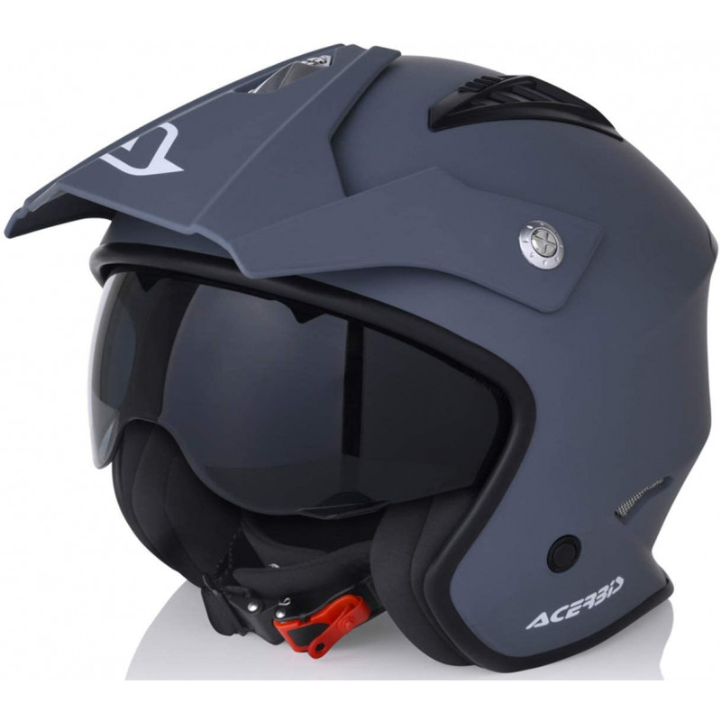 Acerbis helmet Jet Aria matt gray