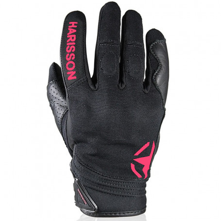 Guante homologado donna Chaft splash evo II lady negro rosa | MotoGM