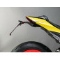 Portamatrículas regulable Lightech para Aprilia RS660, Tuono 660, Tuono V4 1100 21-23 KTARAP109 luz matrícula y catadiottro Portamatrículas regulable Lightech para Aprilia RS660, Tuono 660, Tuono V4 1100 21-23 KTARAP109 luz matrícula y catadiottro