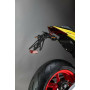 Portatarga regolabile Lightech per Aprilia RS660, Tuono 660, Tuono V4 1100 21-23 KTARAP109 luce targa e catadiottro