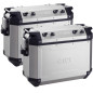Coppia valigie laterali givi Trekker outback 37 litri alluminio Coppia valigie laterali givi Trekker outback 37 litri alluminio