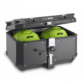 Givi trekker outback 58 liter monokey aluminium black