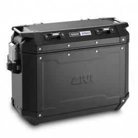 Givi Trekker outback set 37 liter aluminium black