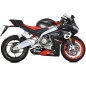 Komplette Auspuffanlage Mivv delta race black für Aprilia RS 660 2020-2021-2022 Komplette Auspuffanlage Mivv delta race black für Aprilia RS 660 2020-2021-2022