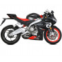 LIGNE COMPLÈTE Échappements Mivv delta race noire pour Aprilia RS 660 2020-2021-2022