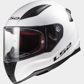 Casco LS2 Rapid solid blanco brillante FF353 | MotoGM