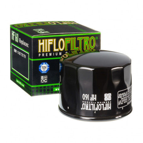 Filtro de aceite HIFLO HF160 equivalente BMW 11427721779 | MotoGM