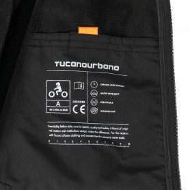 Veste Tucano Urbano Ovetto CE Softshell noire | MotoGM