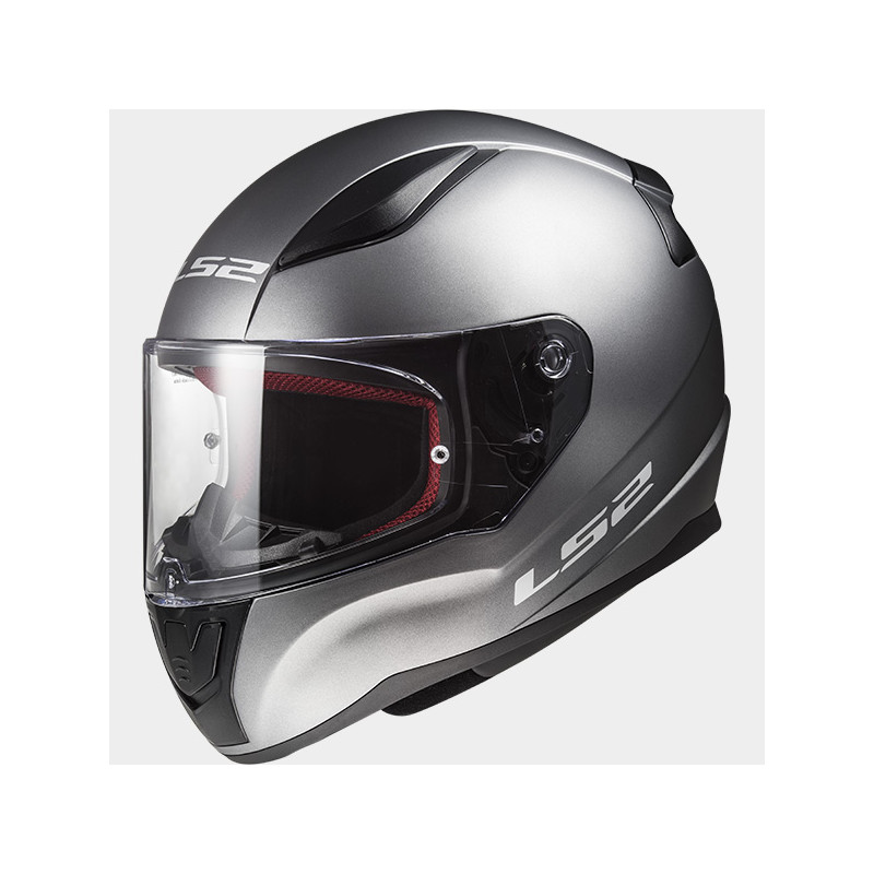 casque LS2 Rapid FF353 solid titane mat