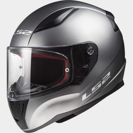 casque LS2 Rapid FF353 solid titane mat