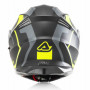 Casco modulare Acerbis Serel nero opaco giallo