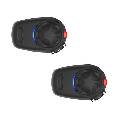 Par de intercomunicadores moto Bluetooth universal Sena SMh5 par | MotoGM