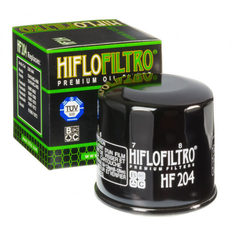 Filtro Olio HiFlo HF 204 per Honda 00-, Kawasaki, Triumph e Yamaha