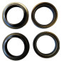 Retenes horquilla+para polvo para Kawasaki KLX, Yamaha TTE600,MT03 660 43x53x9.5/10.5 tourmax