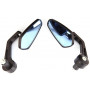 mirror motorcycle bar mount noire not approved for hole 17mm