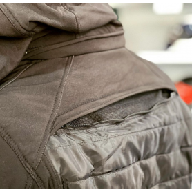 Chaqueta moto S-Line Puffy softshell impermeable | MotoGM