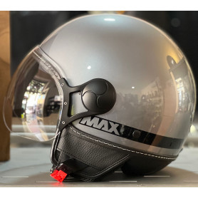 Jethelm max power grau technisch nardo glänzend | MotoGM