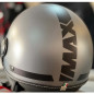 Casco jet max power gris opaco