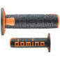 POIGNÉES domino off road A360 120mm noire orange