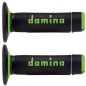 Puño(s) Domino off road cross A020 negro verde Puño(s) Domino off road cross A020 negro verde