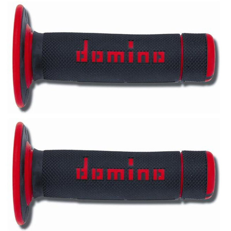 Griff(e) Domino off road cross A020 schwarz Rot Griff(e) Domino off road cross A020 schwarz Rot