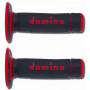 domino grips off road cross A020 black red