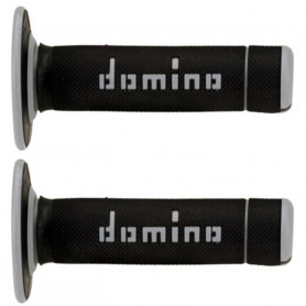 Griff(e) Domino off road cross A020 schwarz grau | MotoGM